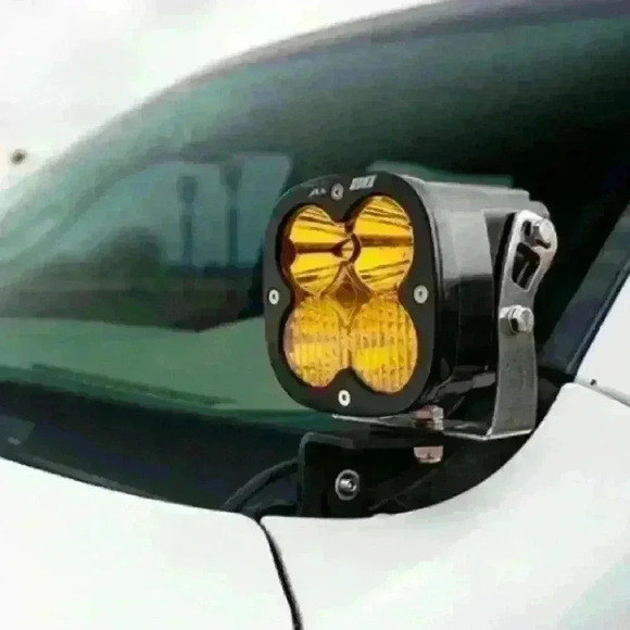 '10-18 RAM 2500/3500 SDHQ BUILT A-PILLAR LIGHT MOUNTS - Picture 6 of 9